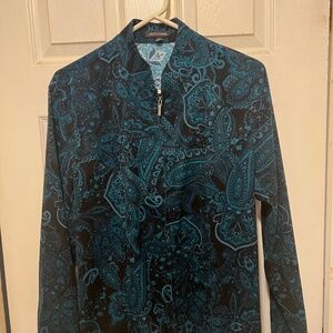 Notations , Zip  up  shirt jacket